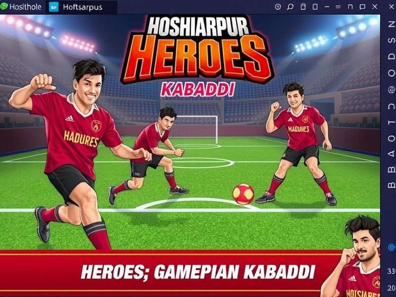 Hoshiarpur Heroes - Intense Kabaddi Match with Traditional Attire Hoshiarpur Heroes Kabaddi Gameplay